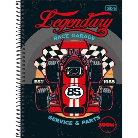 CADERNO 1X1 C.D. ZOOM MASC. 